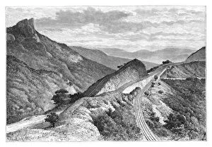 Images Dated 26th February 2008: The Bhor Ghat, near Khandala, India, 1895.Artist: Taylor