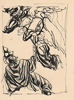 1940 Prints: Biblical scene, 1940-1944. Creator: Jan Novak