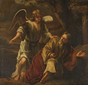 Awakening Prints: Biblical Scene, c.1645-c.1669. Creator: Unknown