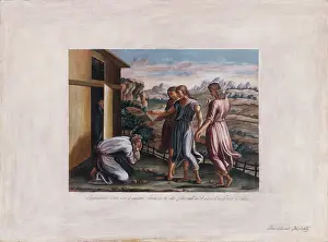 Warning Prints: Biblical Scene III, 1845-1856. Creator: Alexander Belopotocky