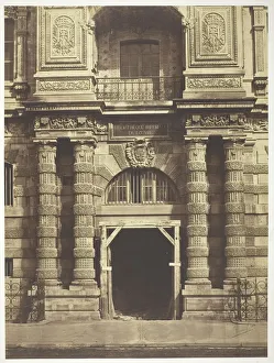 Repairs Prints: Bibliotheque Imperial du Louvre, Paris, 1854. Creators: Bisson Freres