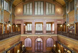Lantern Prints: Bibliotheque Solvay, 137 Rue Belliard, (1902), c2014-2017. Artist: Alan John Ainsworth