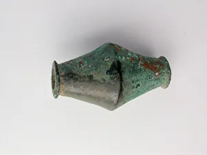 Biconical Bead, Geometric Period (800-600 BCE). Creator: Unknown Biconical Bead, Geometric Period (800-600 BCE). Creator: Unknown