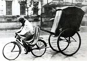Adaptation Gallery: Bicycle taxi, German-occupied Paris, 1940-1944
