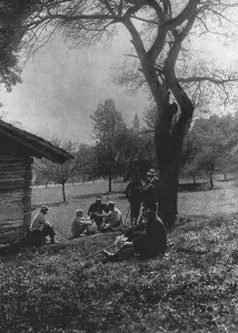 Prison Camp Prints: Bien loin des camps Allemands; Le doux internement en Suisse de plusieurs centaines