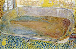 Bathtub Collection: Big Bathtub (Nude), 1937-1939. Artist: Bonnard, Pierre (1867-1947)