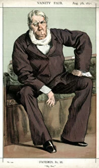 Big Ben George Bentinck, British politician, 1871.Artist: Coide