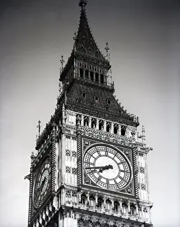Unesco Prints: Big Ben, London, c1955. Creator: Arthur Charles Kirby Ware