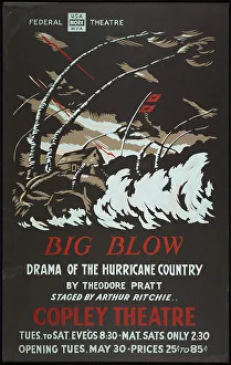 Hurricane Prints: Big Blow, Boston, 1939. Creator: Unknown