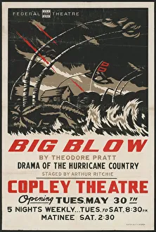 Hurricane Prints: Big Blow, Boston, 1939. Creator: Unknown