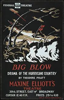 Hurricane Prints: Big Blow, New York, 1938. Creator: Unknown