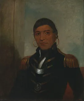 Big Buffalo (Chippewa), 1832-1833. Creator: Henry Inman
