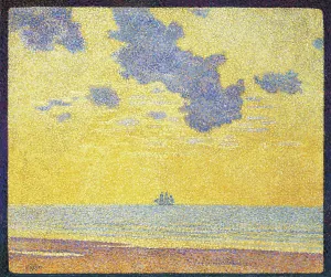 Cloudscape Prints: Big Clouds, 1893. Creator: Theo van Rysselberghe