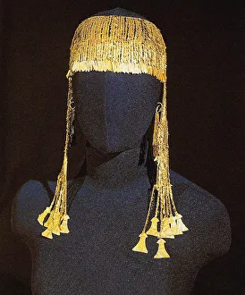 Coral Prints: Big Diadem with pendants. Artist: Gold of Troy, Priam?s Treasure
