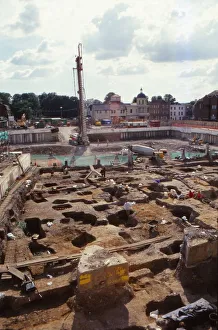 Canterbury Prints: The Big Dig, Canterbury, Kent. Summer, 2002. Artist: CM Dixon
