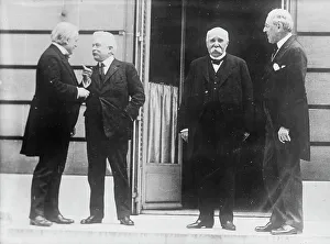 Group Of Men Prints: Big Four, between c1915 and c1920. Creator: Bain News Service