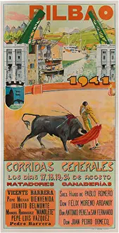 Bilbao. Corridas generales, 1941. Creator: Quintana, Jose Maria (1871-1944)