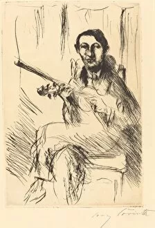 Bildnis Andreas Weissgaerber (Portrait of Andreas Weissgaerber), 1919