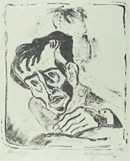 Walter Gallery: Bildnis Dr. Gr. 1919. Creator: Walter Gramatté