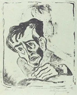 Bildnis Dr. Gr. 1919. Creator: Walter Gramatté
