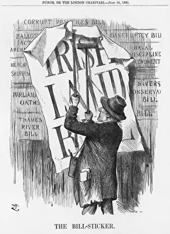 The Bill-Sticker, 1881. Artist: Joseph Swain
