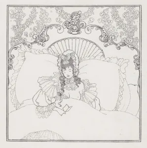 Negligee Collection: The Billet-Doux, 1895-1896. Creator: Aubrey Beardsley