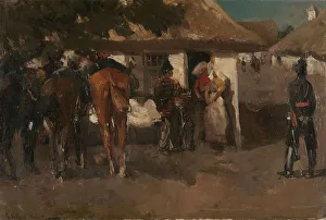 Billet Prints: Billeting the Troops, 1880-1919. Creator: George Hendrik Breitner