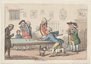 Billiards Gallery: Billiards, after 1803. after 1803. Creator: Anon