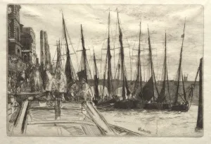 Billingsgate, 1859. Creator: James McNeill Whistler (American, 1834-1903)