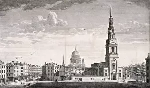 Capon Gallery: Billingsgate Wharf, London, 1801. Artist: John Walker