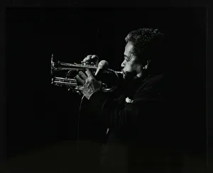 Billy Prints: Billy Eckstine playing the flugelhorn at the Forum Theatre
