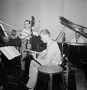 Eckstine Billy Prints: Billy Eckstine's orchestra, New York, N.Y. 1946. Creator: William Paul Gottlieb