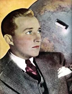 Musical Gallery: Bing Crosby, American singer and actor, 1934-1935