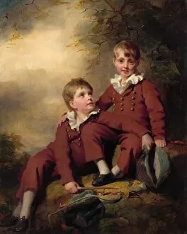 Sir H Raeburn Gallery: The Binning Children, probably c. 1811. Creator: Henry Raeburn