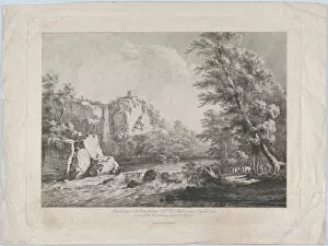 Boisseux Jean Jacques De Collection: Birch Tree Uprooted by a Storm, 1809. Creator: Jean-Jacques de Boissieu