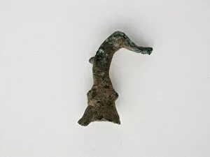 8th Century Bc Gallery: Bird Head Fragment, Geometric Period (800-600 BCE). Creator: Unknown