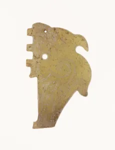 11th Century Bc Prints: Bird Pendant, Shang period, 13th-11th century B. C. Creator: Unknown