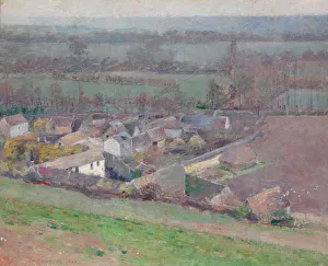 Robinson Prints: A Bird s-Eye View, 1889. Creator: Theodore Robinson