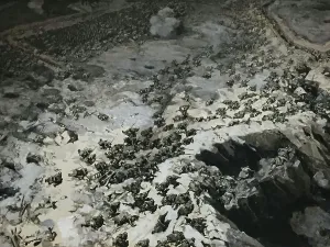 Bird's eye view of the Battle of Verdun, 1916. Creator: Devambez, André Victor Édouard (1867-1943)