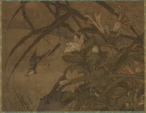 Birds and Flowers, mid-1400s-early 1500s. Creator: Sessh? T?y? (Japanese, 1420-1506)