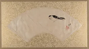 Tempera On Paper Prints: Birds, late 19th century. Creator: Shibata Zeshin