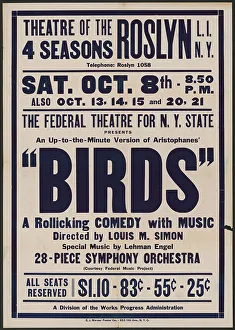 Oneill Eugene Prints: Birds, Roslyn, NY, 1938. Creator: Unknown