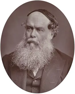 Woodburytype Prints: Birket Foster, member of the Watercolour Society, 1880. Creator: Lock & Whitfield