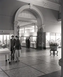 Visitor Prints: Birmingham Museum and Art Gallery, c1955. Creator: Arthur Charles Kirby Ware