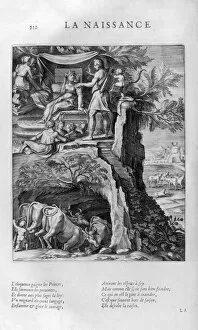 Isac Gallery: The Birth, 1615. Artist: Leonard Gaultier