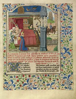 Childbirth Prints: The Birth of Alexander; Livre des fais d'Alexandre le grant