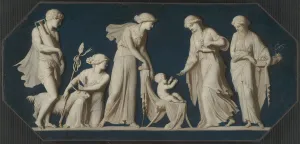 Bacchus Collection: The Birth of Bacchus, c. 1790. Creator: Unknown