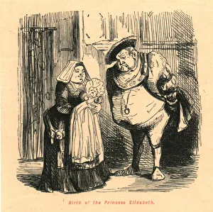 Disappointed Prints: Birth of the Princess Elizabeth, 1897. Creator: John Leech
