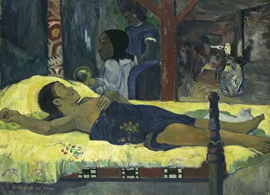 Paul Eugéne Henri 1848 1903 Gallery: The Birth (Te tamari no atua), 1896