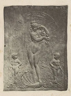 Photogravure Prints: The Birth of Venus, 1855. Creator: Claude-Felix-Abel Niepce de Saint-Victor
